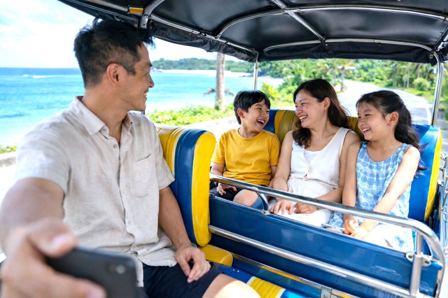 トゥクトゥク家族旅行