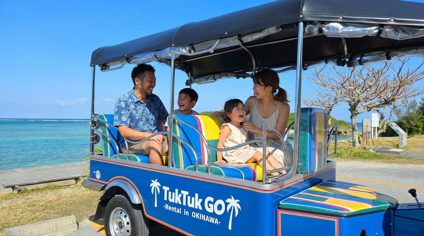 トゥクトゥク車内