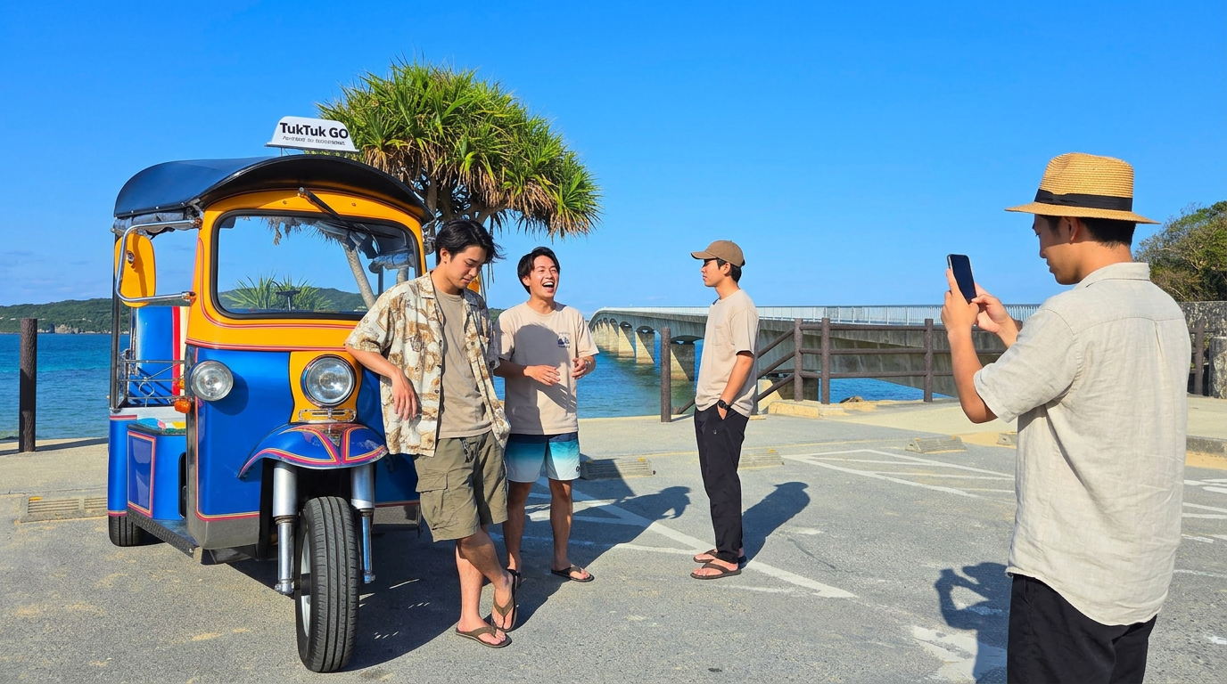 トゥクトゥク男旅